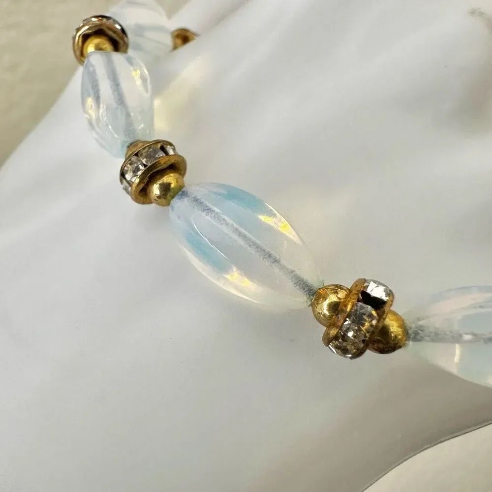 opalite beaded bracelet - Picture 6 of 7